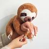 Soft Comfort Stuffed Sloth Stuffed Animals Simulation Sloth Doll Sloth Plush Toy  Birthday Gift