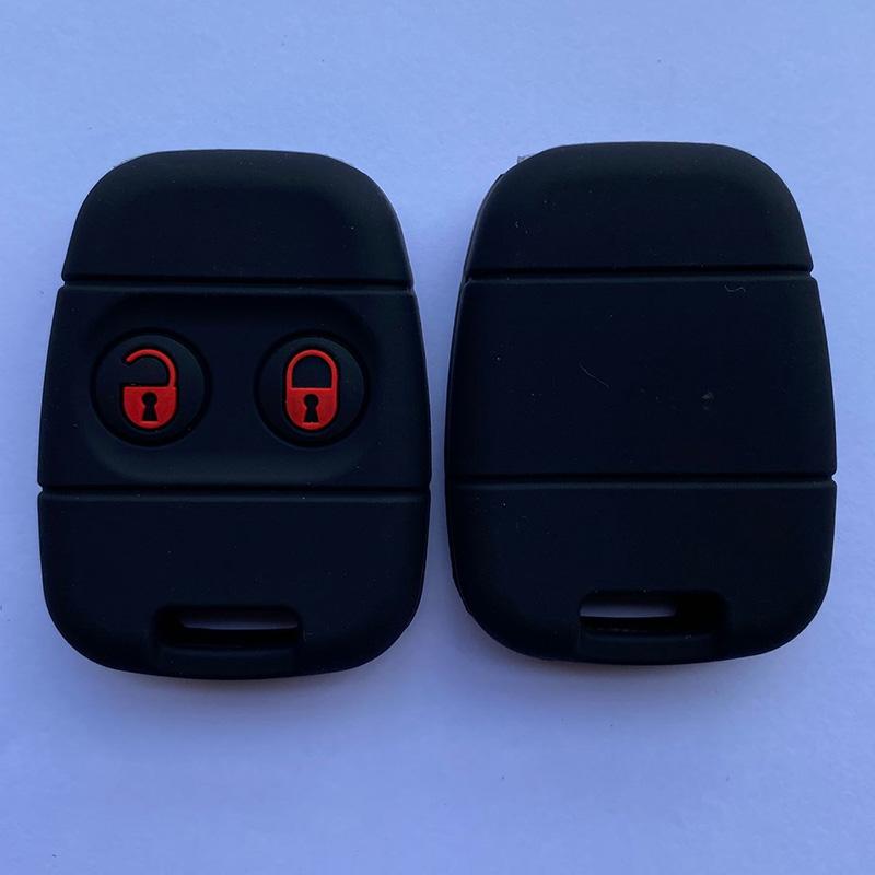 Silicone Car Key Cover Case for Rover MG for Land Rover Defender Freelander 2Buttons Remote Key Alarm Key Case Shell