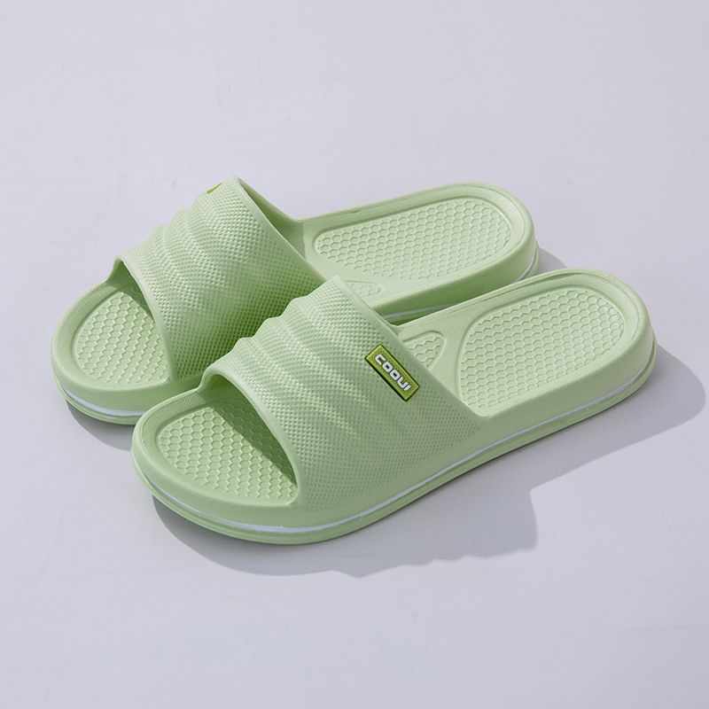 

Летние тапочки Женские домашние Нескользящие Комнатные из пеноматериала Пластиковые для купания Женские Мужские сандалии 40-41 зелёный
