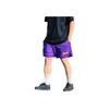 Nike NBA Los Angeles Lakers Mesh Loose Comfortable Casual Basketball Shorts Men Shorts Purple FQ3394-504