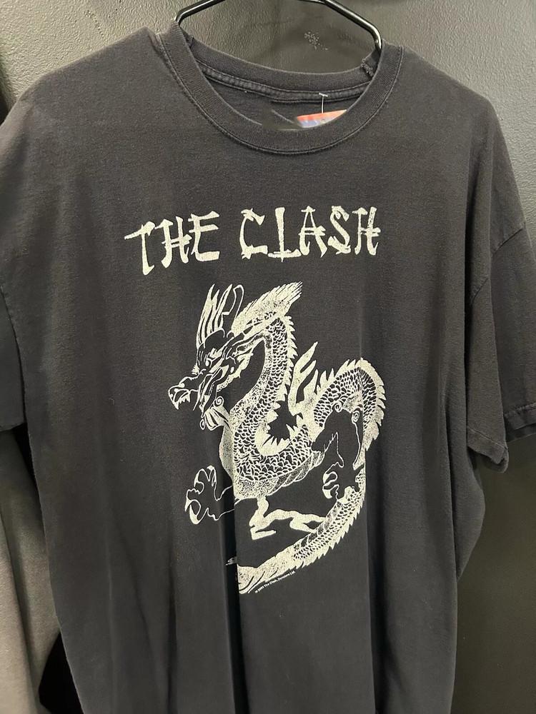 Футболка унисекс The Clash Band Dragon Подарок фанату на гастроли Полный размер S-5XL XXXL