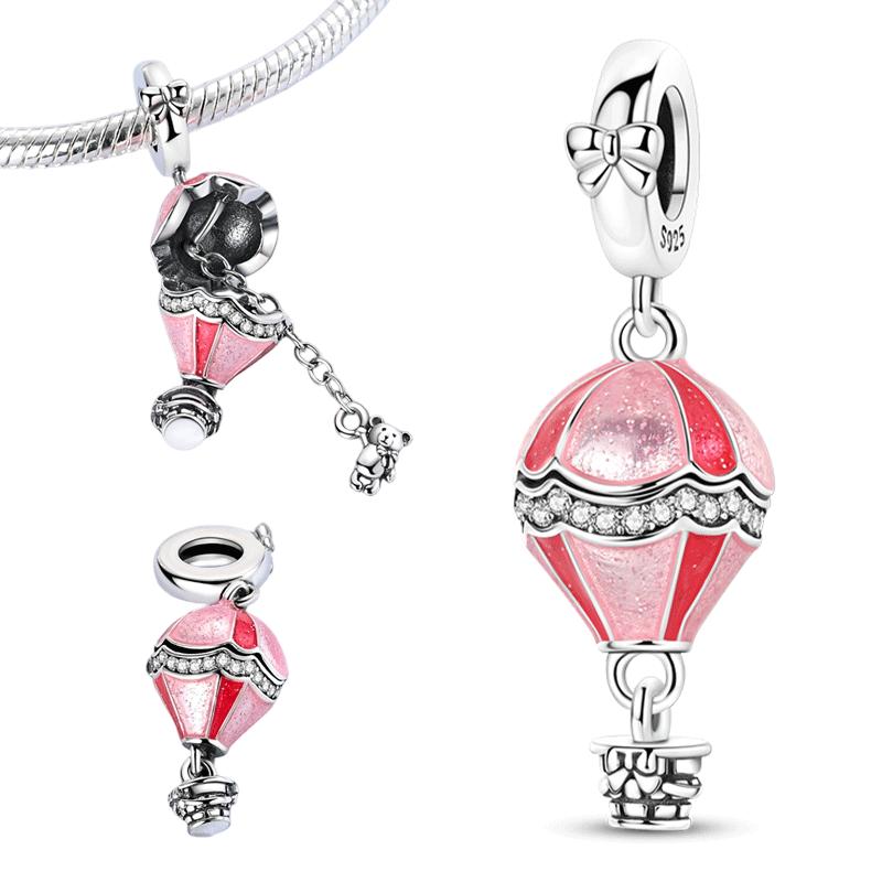 Matryoshka Doll Copper Can Be Opened And Closed Charms Pendant Fit Bracelet Jewelry Women Making Diy Gift Accessory