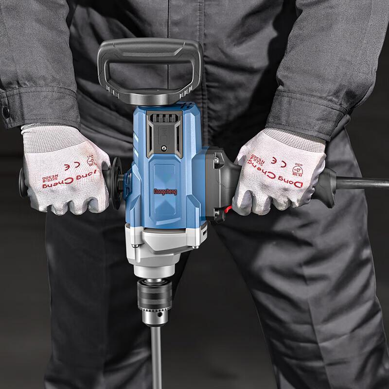 Dongcheng 1650W Multi-Function Electric Drill Mixer CN Plug (adapter Included)