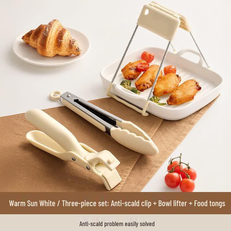 Stainless Steel Anti-Scald Bowl & Plate Gripper