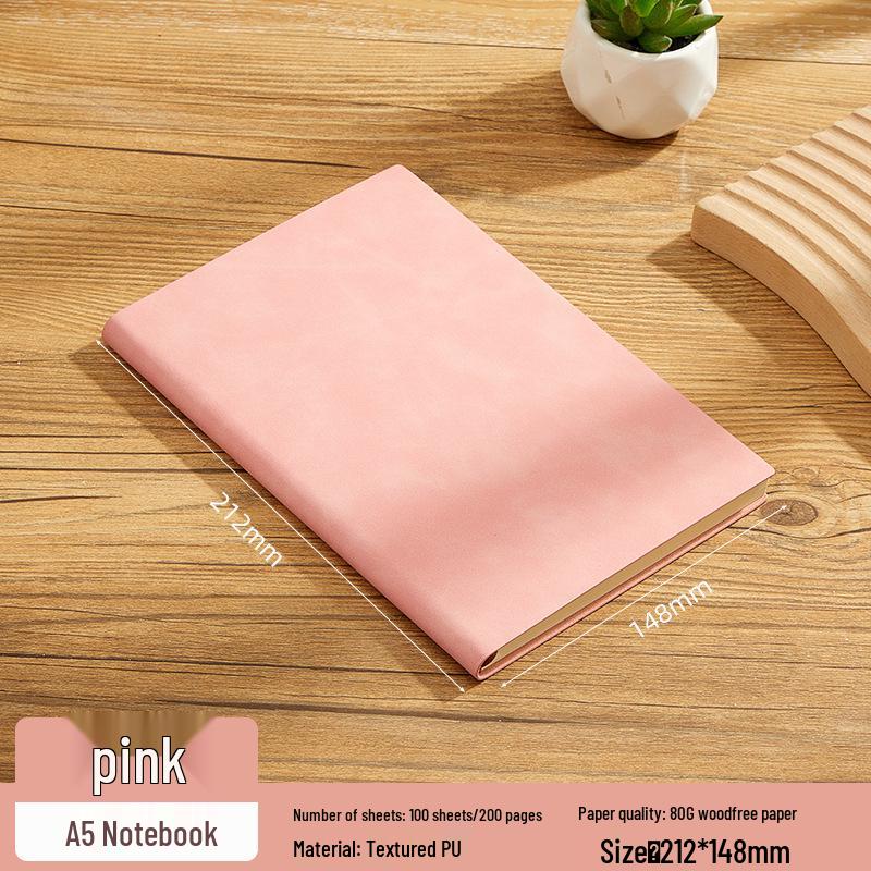 Creative Business A5 Notebook - Customizable Meeting & Student Stationery