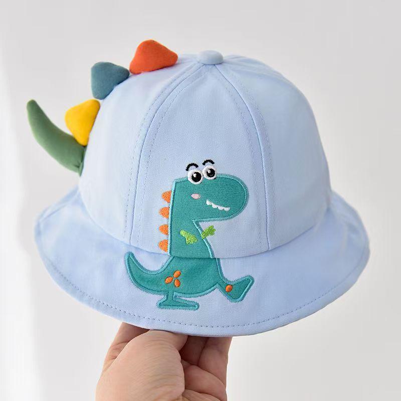 Unisex Children's Cartoon Sun Hat - Baby Summer Wide Brim for Sun Protection