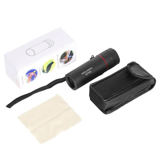 30x25 Mini Portable Outdoor Camping Hiking High Clarity Monocular Telescope
