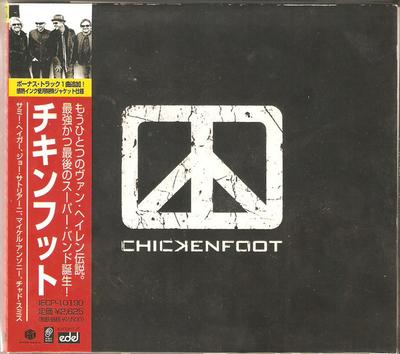 CD CHICKENFOOT - Chickenfoot IECP10190 WHD Entertainme 2009 Japan ObiRock Used