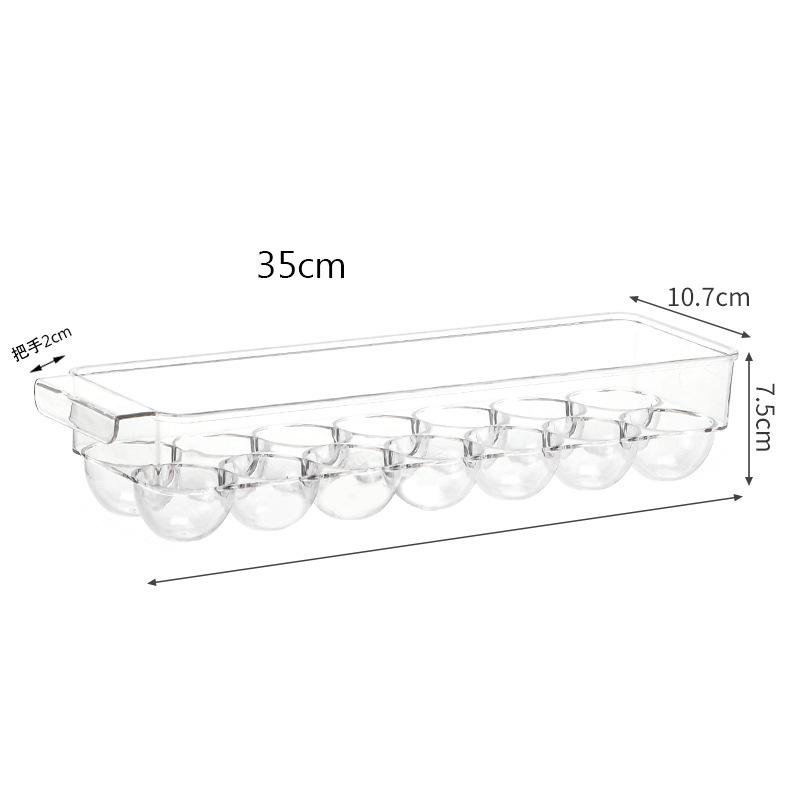 Klare PET-Kühlschrank-Aufbewahrungsbox für Obst & Gemüse