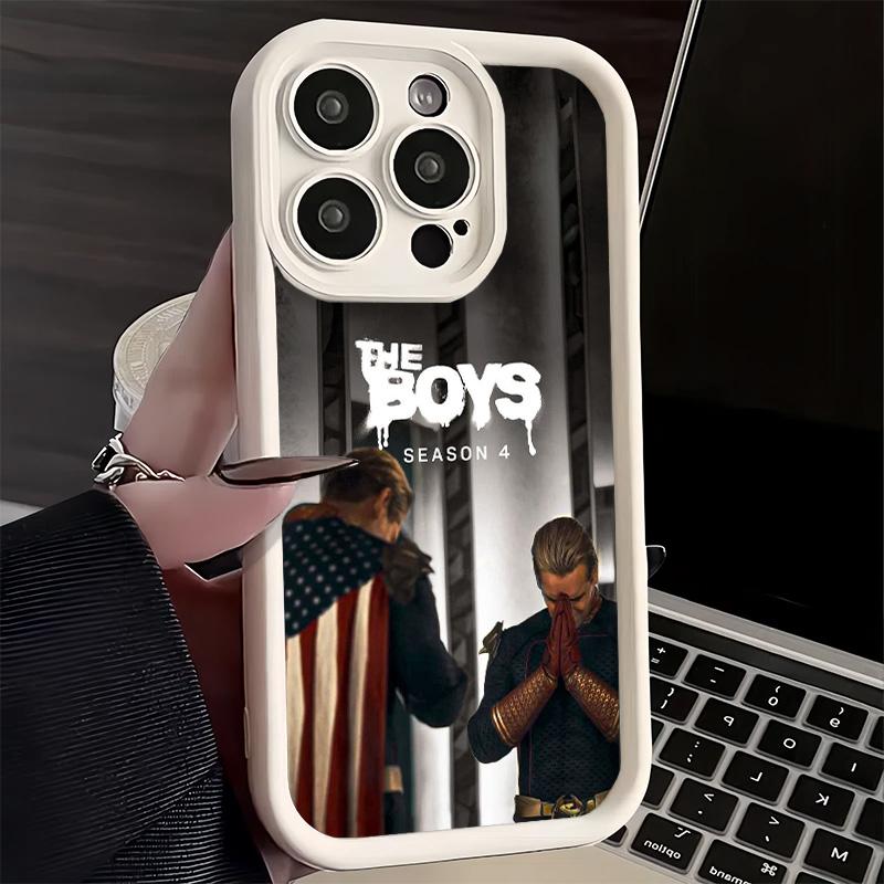 Phone Case for iPhone 17 Air 16E 15 16 Pro Max The Boys H-Homelander Cover 14 Plus 13 12 Mini Soft Shell Silicone Fundas