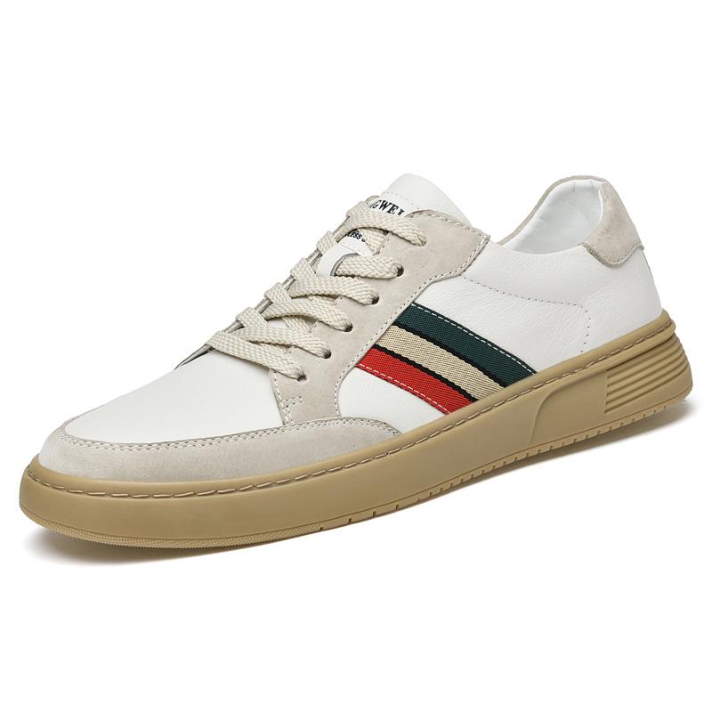 Fashion High Quality Men Genuine Leather Casual Shoes Spring Autumn Men Sneakers Luxury Brand Mens Shoes Comfortable Flat Male Footwear