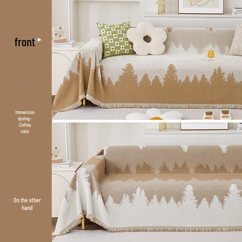 Premium Universal Anti-Scratch Gradient Sofa Cover for All Seasons