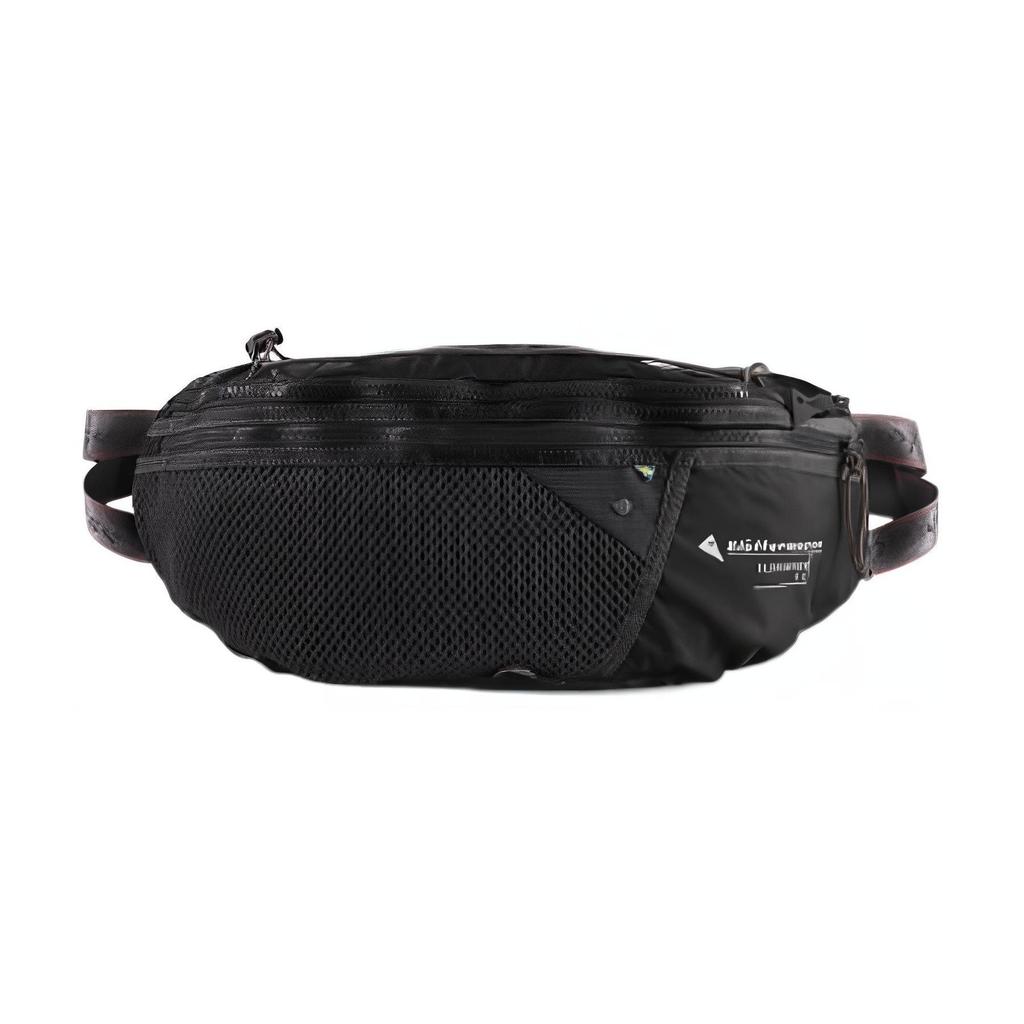 Klattermusen 5L Climbing Mouse Sports Leisure Waist Bag Outdoor Bag Unisex Waist Bag Recycled-Polyamide Raven-Black 10054-RAVEN