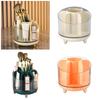 Stylish Cosmetic Holder Rotatable Makeup Storage Case Space Saving Organizers Home Accessory for Beauty Products