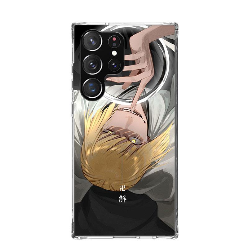 Bleach Shinji Hirako Phone Case For Samsung Galaxy S26 Ultra S23 S24 S25 Edge S20 FE S21 S22 Plus Soft Print Shell Cover Fundas