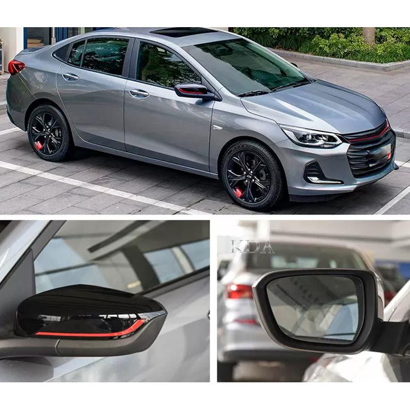 Auto Left Right Side Rear Mirror Glass Cover Frame For Chevrolet Onix Kewozi