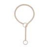 Chic Adjustable Lasso Hoop Necklace Unique Stainless Steel Lasso Necklace Accessory Personalized Neckchain Adornment