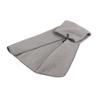 Microfiber Golf Towel Waffle Pattern Fitness Sweat Absorption Towels with Carabiner Clip for Exercise Sports Grey