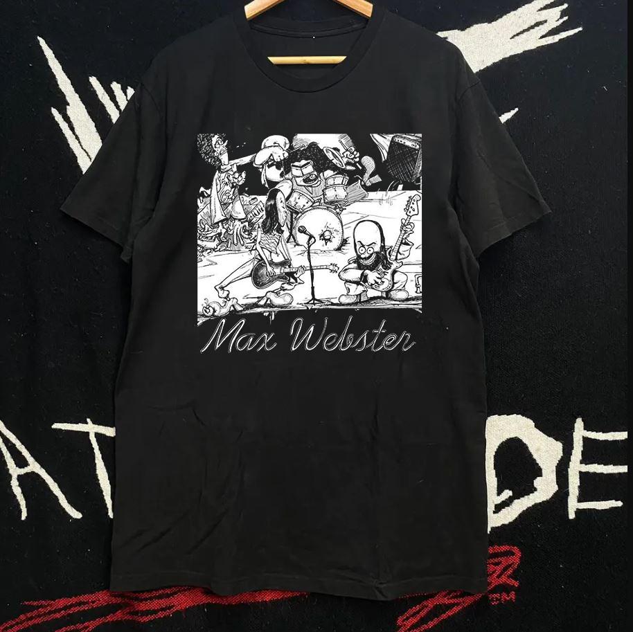 

Max Webster band Gift For Fan Unisex 100% Cotton T-Shirt S To 5XL Unisex T-Shirt L