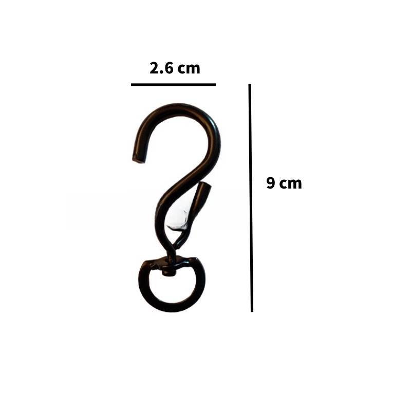 Modern Iron Hanging Planter Hook With Rotatable Loop For Balcony And Indoor Use
