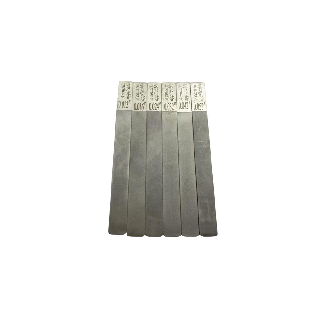 6Pcs Guitar Nut Nut Files Fret Crowning Slot Comfortable Luthier Repair Tool Kit For For Guitar Stringed Instruments Parts