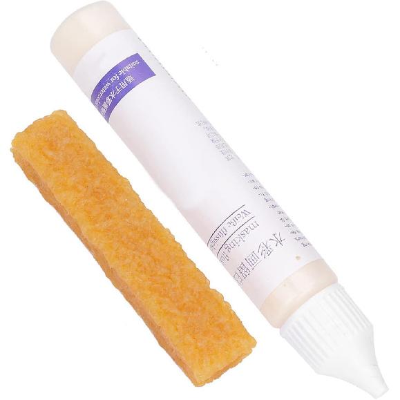 Masking Fluid for Watercolor Painting, 30ml Art Masking Fluid Artists Watercolor Masking Fluid Masking Fluid Pen Watercolor Medium Masking Fluid Pen