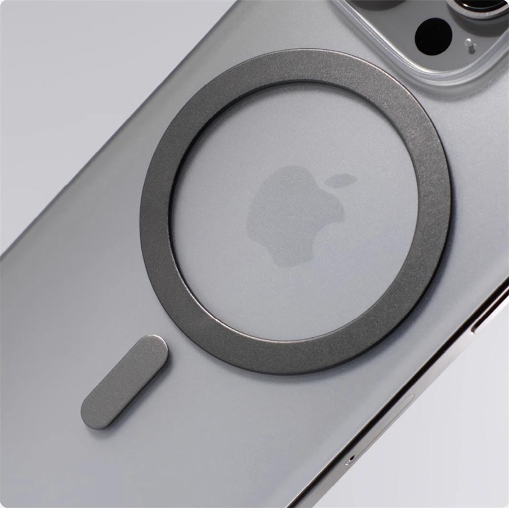 Ultra thin Borderless Magnetic Wireless Charge Matte Case For iPhone 17 16 12 13 14 15 Pro Max For Magsafe Frameless Slim Cover
