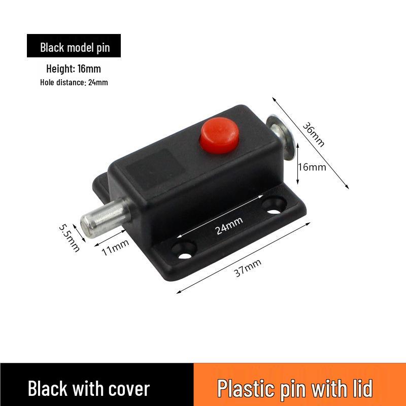 Surface Mount Automatic Spring Latch for Wooden Cabinets and Doors