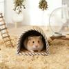 Breathable Pet Cave Nest Wear Resistant Hamster Rest Shelter Hamster Cool Nest  Cage Accessory