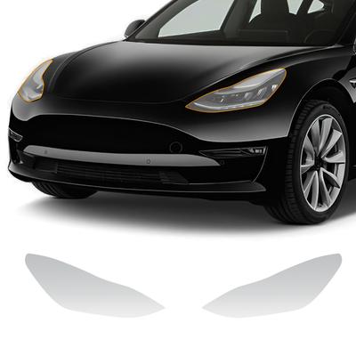 For Tesla Model 3 Pre Cut Car Headlight Rearview Mirror Film Protection Film Clear PPF Anti Scratch Sticker