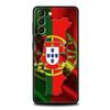 Portugal Phone Case For Samsung Galaxy S26 Ultra S25 Plus S24 FE S23 S22 5G S21 S20 Cover Black Soft