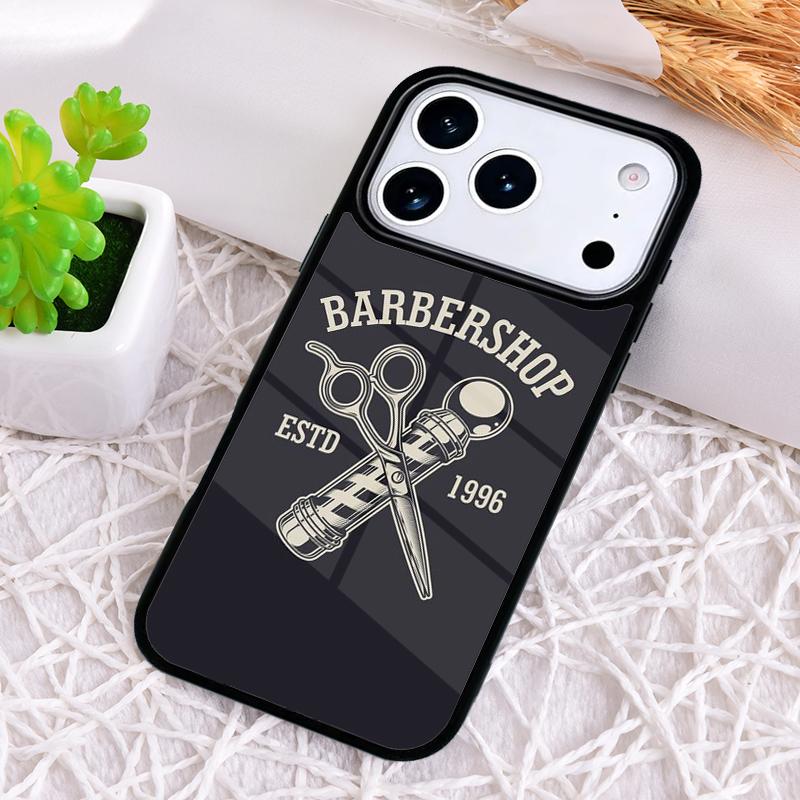 Love Barber Life Phone Case for iPhone 17 Air 16 15 11 12 14 13 Pro Max Shockproof Cover