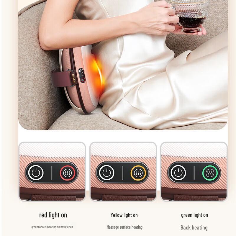 CLORIS Multi-Site Kneading Heat Massage Pillow