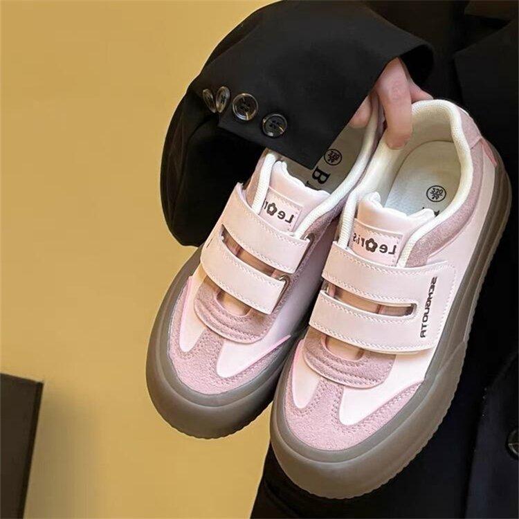 Fashion German training shoes new contrasting colors student retro niche platform casual board shoes