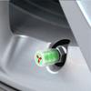 4 Stück Auto-Reifenventilkappe Fluoreszierend Motorrad Fahrrad Reifen Staubkappe für MITSUBISHI Ralliart Outlander ASX EX LANCER AIRTREK