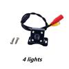 Car Rear View Camera with Video Cable Night Vision Reversing Auto Parking Camera IP68 Waterproof CCD LED Auto Backup Monitor HD