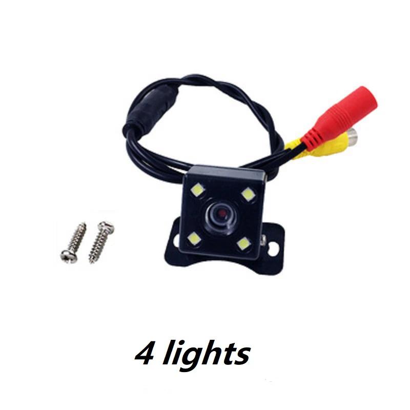 Car Rear View Camera with Video Cable Night Vision Reversing Auto Parking Camera IP68 Waterproof CCD LED Auto Backup Monitor HD