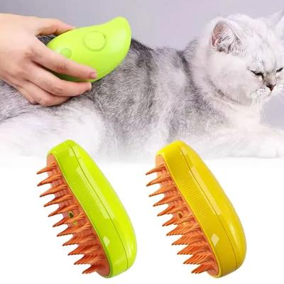 Anti-fliegendes Haar, Katzen-Dampfbürste, 3-in-1-Hundekamm, langlebiges Katzenpflegewerkzeug