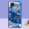 Gawr Gura Hololive Anime Case For Realme C61 C75 C67 C55 C53 C51 C35 C21Y C25S GT 7 Pro 6 6T 10 11 12 13 14 Pro Plus