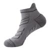 1 Paar Herren Outdoor Knöchelsocken Stoßdämpfend und Rutschfest Sportsocken Schweißabsorbierend und Atmungsaktiv Frotteesohle Socken