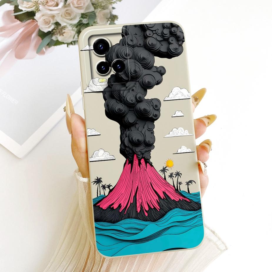 For Vivo Y33s 4G Case V2109 Cute Cat Cartoon Cover For Vivo Y21 Y21s Y21e Y21t Soft TPU Phone Case For Vivo Y33t Y 33s 4G Fundas