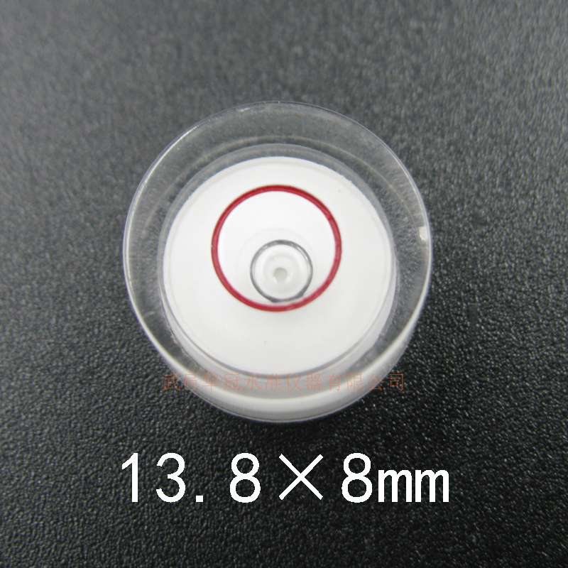Level Beads Mini Spirit Level Bubble Level Vials Tools for Camera Geological Compass White Color