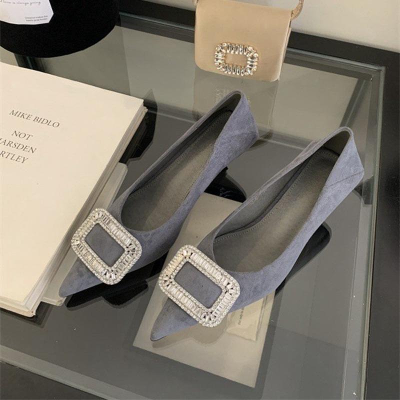 Fashion Fashion Women Shoes 2025 Summer High Heel Sandals Rhinestone Pointed Toe Pumps for Women Luxury Elegant Wedding Shoes Sexy Shoes