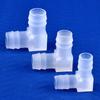 10Pcs New PP Plastic Elbow Connectors 90 Degree Transparent Aquarium Tank Fittings 4-20mm Pagoda Hose Joint Garden Irrigation