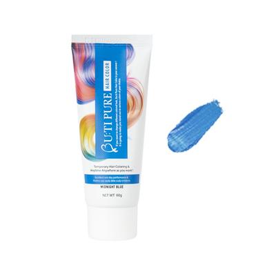Trattamento Colore Capelli Puro Bellezza Monouso Tintura Auto-Tintura Tintura Quotidiana 60g, 1 pz, blu, blu