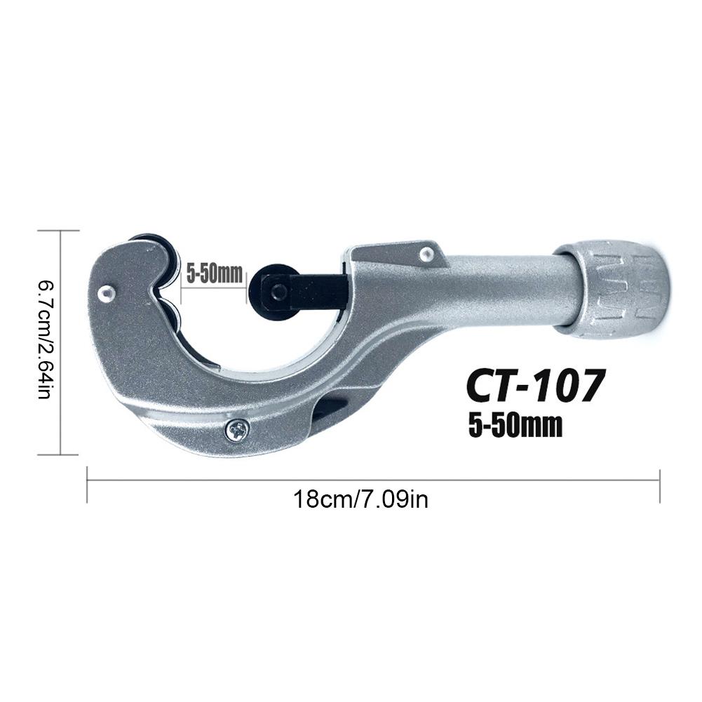 Narzędzie do cięcia rur 5-50mm Ciężki przecinak do węży Przecinak do rur metalowych do stali nierdzewnej aluminium mosiądzu