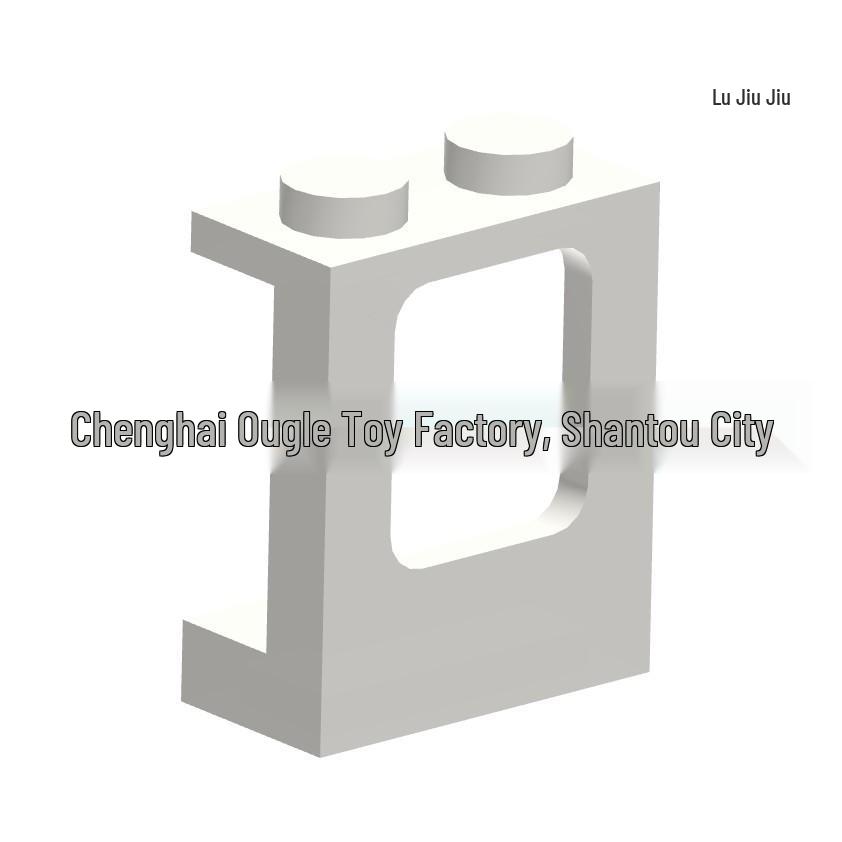 50G Order: MOC Building Blocks - 1x2x2 Square Frame Wall, 2377 Parts Compatible