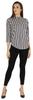 Inkmeso Fashionable Printed Casual Top For Women  s Mandarin Collar Relaxed-Fit Tunic