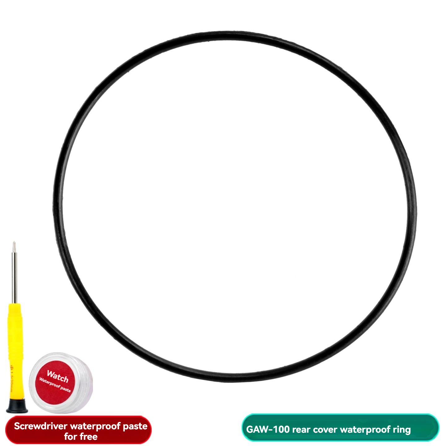 Водонепроницаемое кольцо для задней крышки часов Casio DW6900 DW-6900 AQ-800 LQ-142 GWG-100 GMA-P2100 FT-500 MW-59 MW-600 Черное уплотнительное кольцо