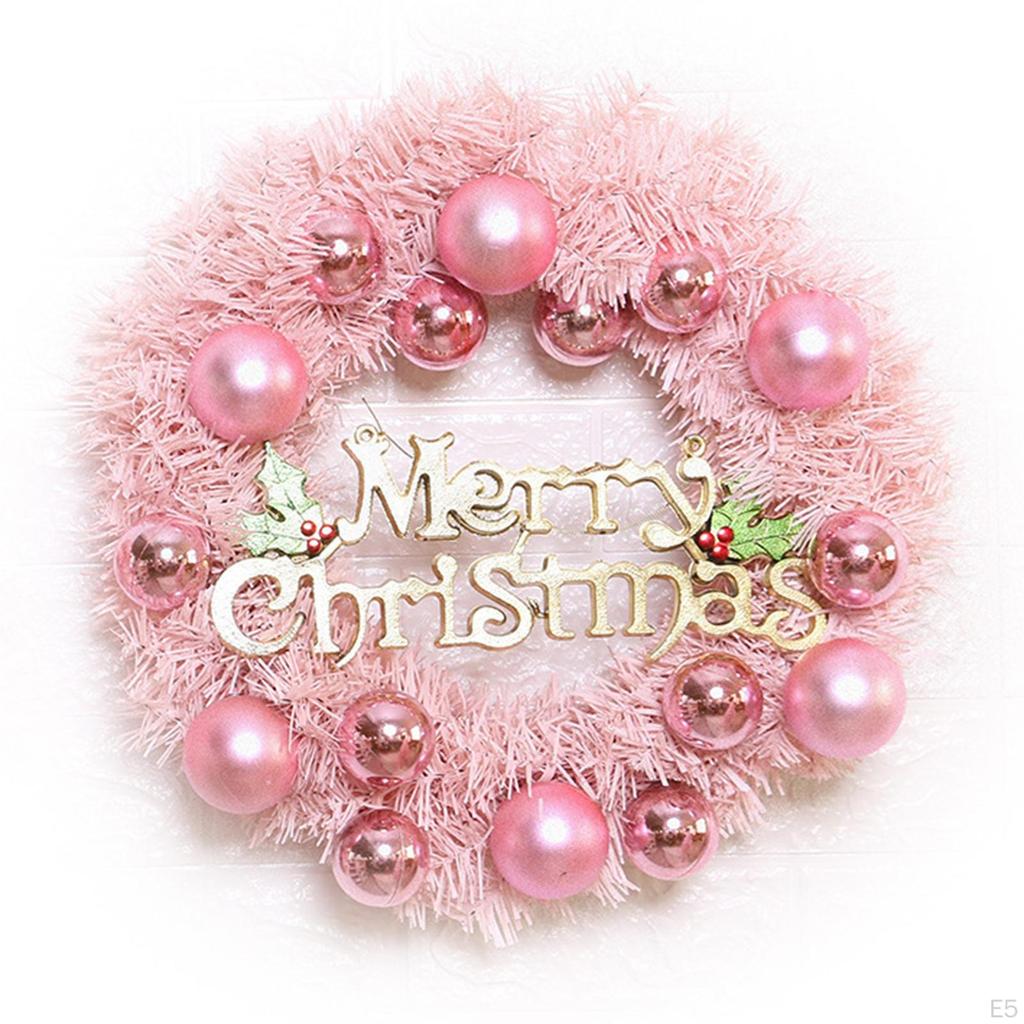 Ghirlandă de flori artificiale Buchet agățat Copac de Crăciun Coroană florală pentru șemineu pentru interior în aer liber